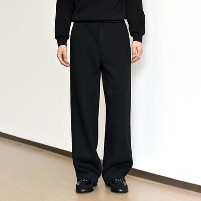 【版型之王】重磅800G加绒高级感卫裤男秋冬加厚款直筒休闲运动长