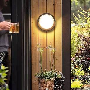 L简ED户外壁灯防水酒店花墙壁灯庭2289院别墅景观灯现代阳园台墙