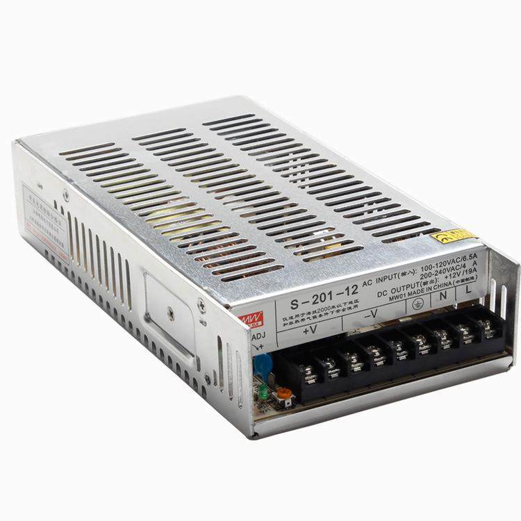 明伟S-201W-24Vl控ed告驱动广数设备监控电源12V18A2S-201W-24V8.