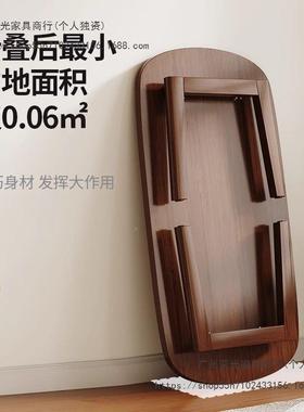 可折茶几小型客厅家用小TMN茶几小桌子阳叠台喝茶卧室户实木简约
