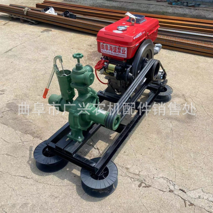 柴油3寸高压喷灌泵150米扬程
