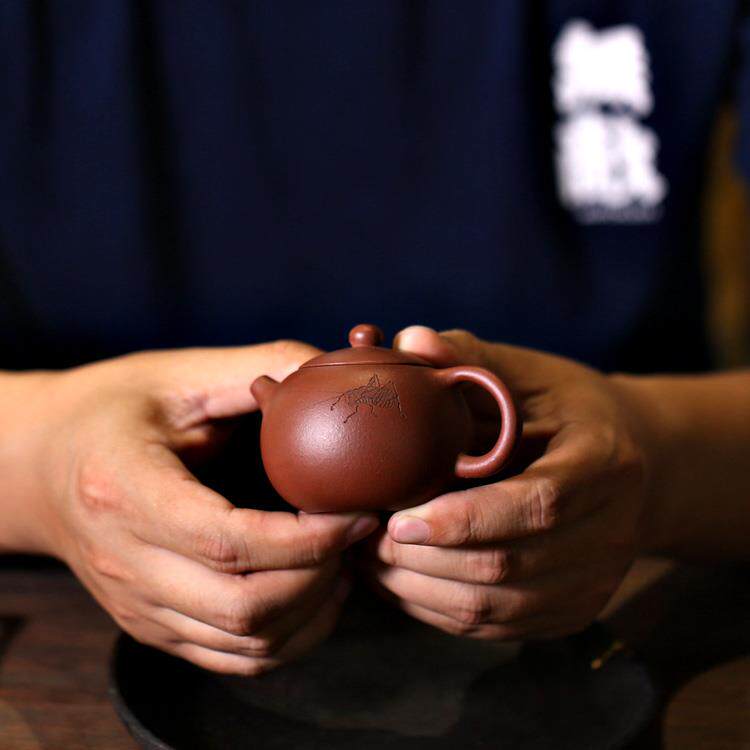 纯手工工茶槽紫砂壶宜手ZBF兴清底水一砂堂砂壶西茶壶壶初见1紫00