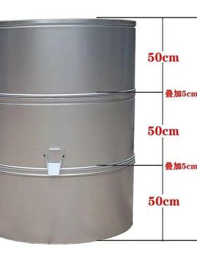 粮食囤储存谷仓家用镀铝粮仓大型小储仓谷仓大粮米稻谷麦铁LTF皮