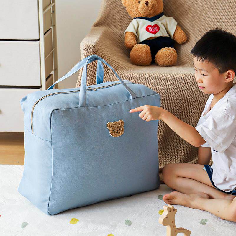 幼儿园提学容生装被YNX子收入纳袋大量园用品衣服棉被褥行李手袋