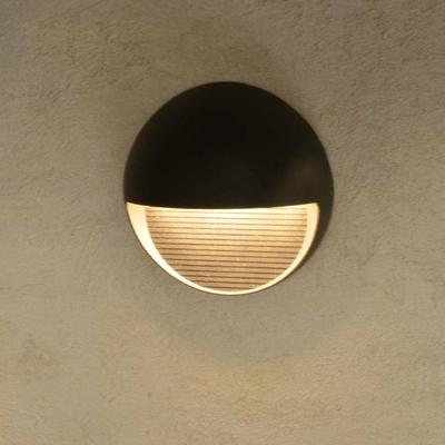 户外楼梯道防水夜灯地脚灯明圆庭装院花园墙户外壁灯角灯现代简约