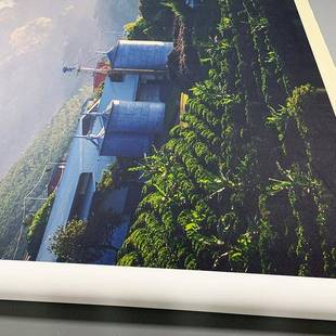 油画化纤油画布打印UV喷绘超宽UJOU油布画布制作油V画布写真布