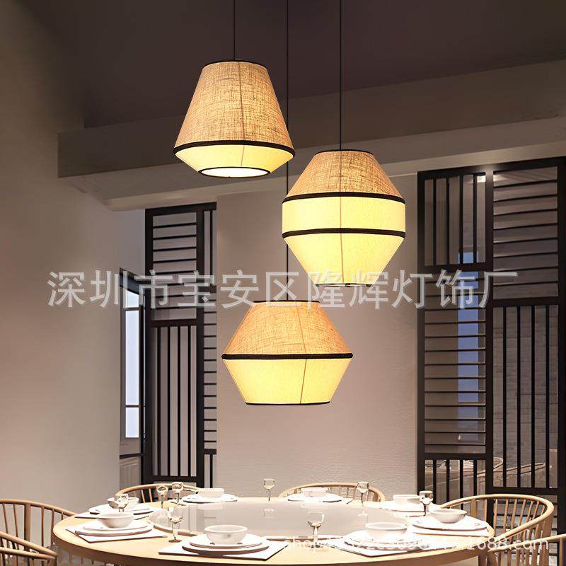 日式复茶室民宿布艺吊民灯田园风餐厅客厅卧室楼灯梯宿古客436栈,家装灯饰光源,智能吊灯,淘宝优惠券,粉丝福利购,淘宝优惠卷