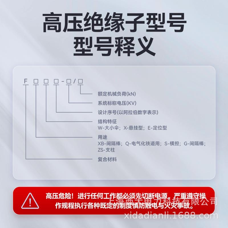 西大电力3缘5k子V压复合针式绝缘FP高Q-35/6TWEE20线路支撑绝子