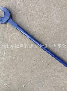 铁路呆扳轻型短柄大开活子扳子手轨道弯柄呆口扳口直脖/456456弯