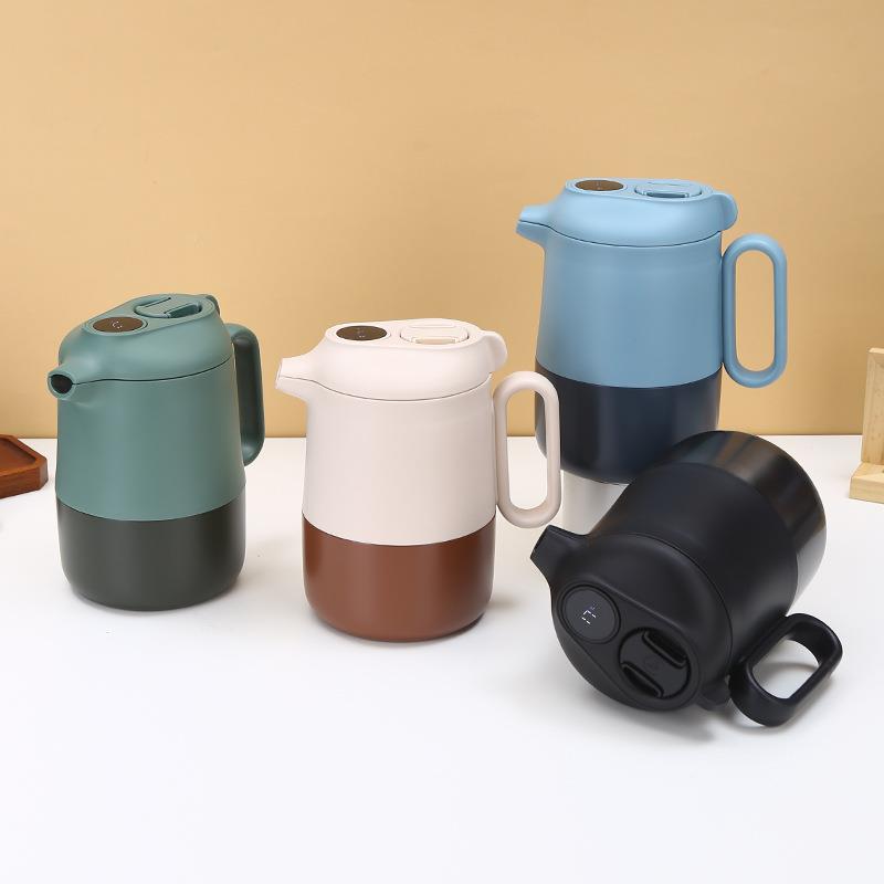 316家不锈钢温焖茶壶519新款用智能显温壶大容量1600ml热保水壶现