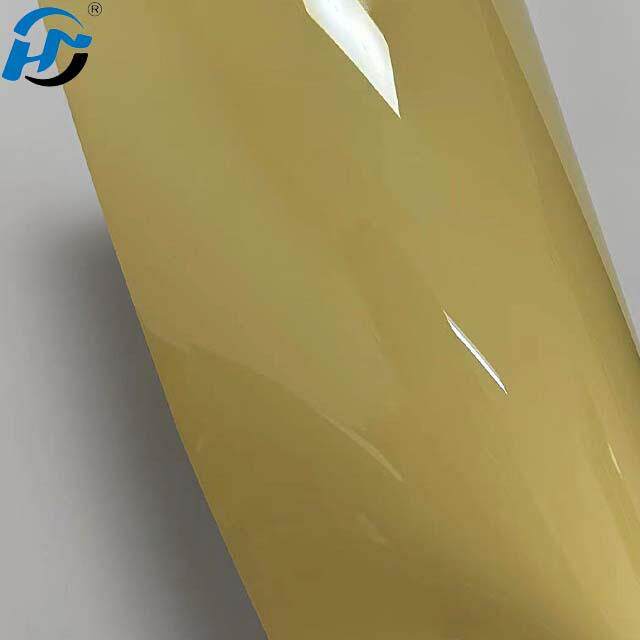 跨境车贴膜车衣个性化保护膜全车膜山地车贴改色膜贴纸TPU云初黄