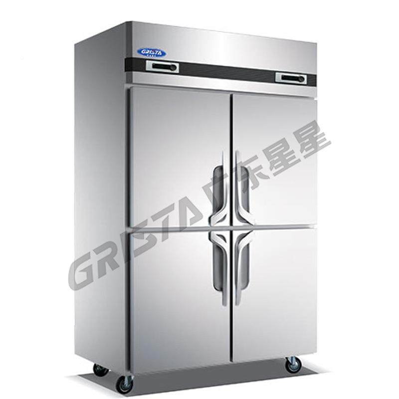 冷冻柜星星GRIST四门风冷冰箱商用冰柜D用1.L4D1.0L4F-FA-T商0厨