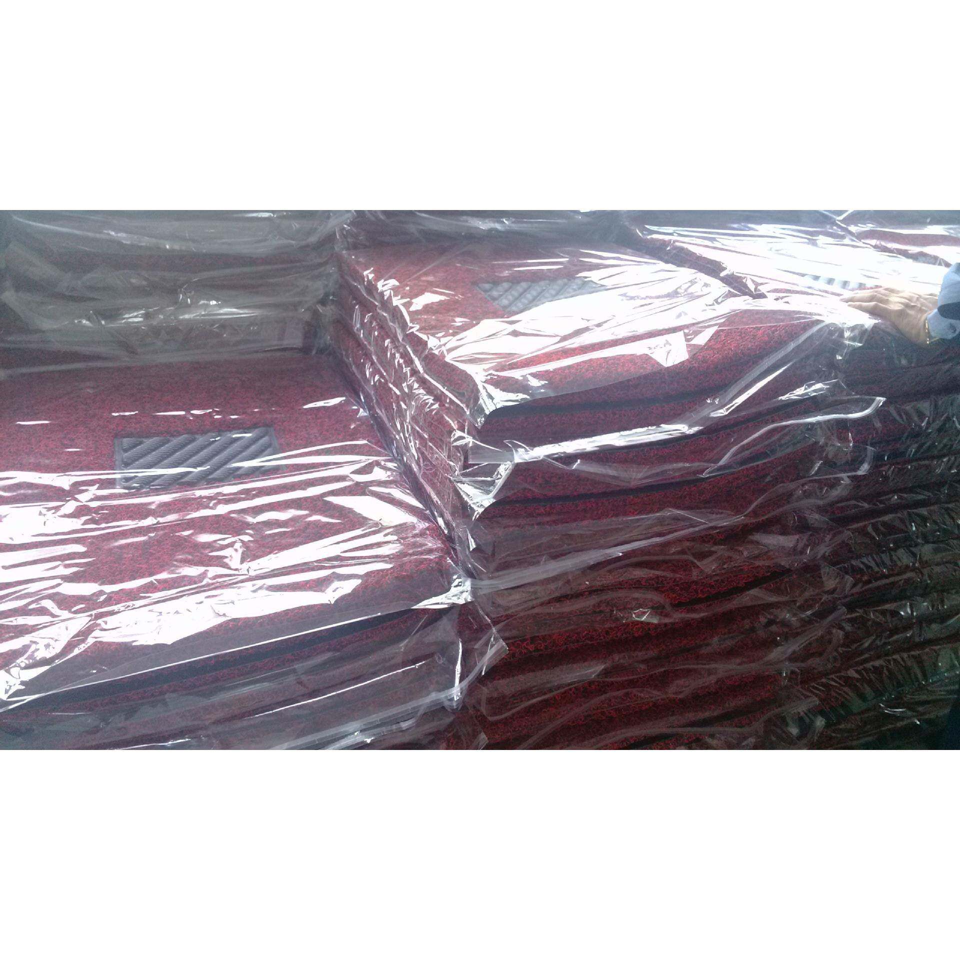 加厚可裁剪丝圈地垫汽车塑料脚垫进门入户门垫防滑点家用地毯可定