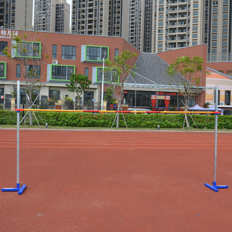 鑫派跳高架铝合金升降加厚移动式跳高架学校跳高器材横杆撑杆跳高