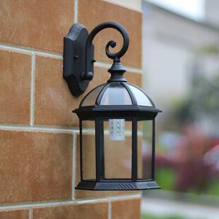 外墙露台简约美式村户乡外庭院客厅别复墅走廊过道阳494台防古水