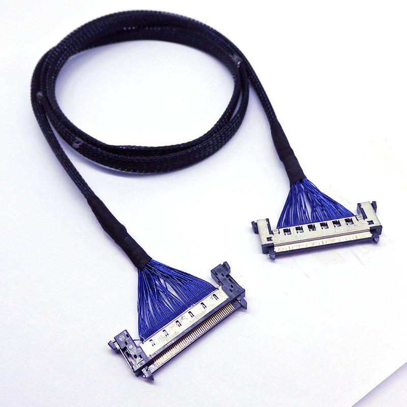 直供液晶备连接同线8K清屏线极细轴线2.V设BY高O0055NEF1-RE51CL4