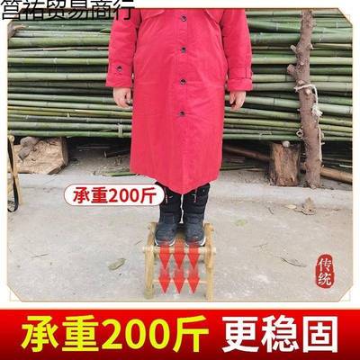 竹床竹长编单人双人沙525发纯罗汉床凉床民宿竹床椅竹长椅凳