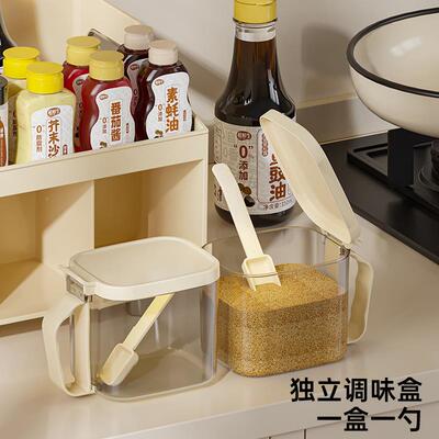 厨房味调料瓶置TThhhuhf物架多功能调料架台面味精收纳调料油壶盐