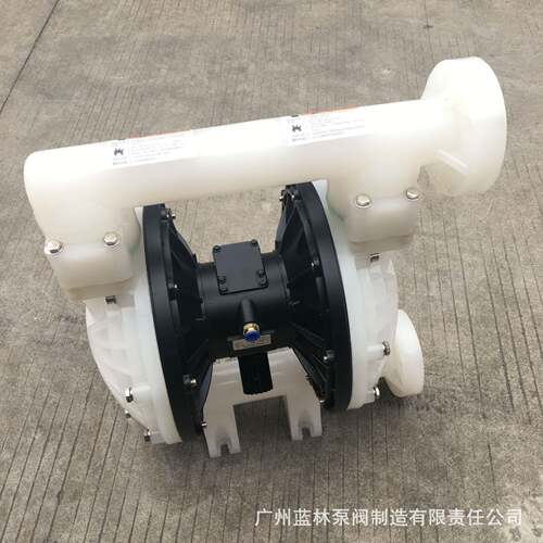 QB料Y65气动动隔膜泵PP塑气动泵耐腐蚀高-压自吸气VIJ隔膜泵