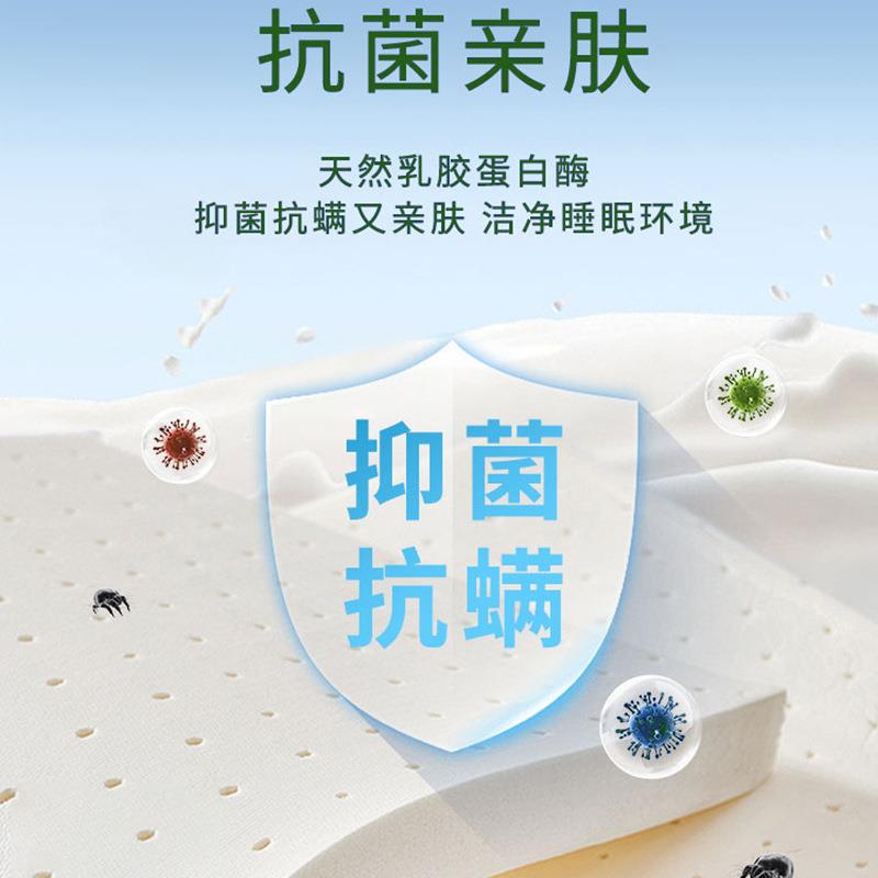 家泰国天QZS然乳胶片卷材榻榻褥米材席梦思床垫宿舍用床加厚乳胶