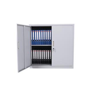 办公室矮地边柜桌柜储资物柜钢制铁皮文件柜抽屉柜YZ-016料柜柜玻