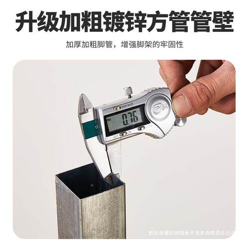 简易大圆架可折叠桌腿镀锌桌子支架桌餐桌架子折桌腿叠桌架加脚厚