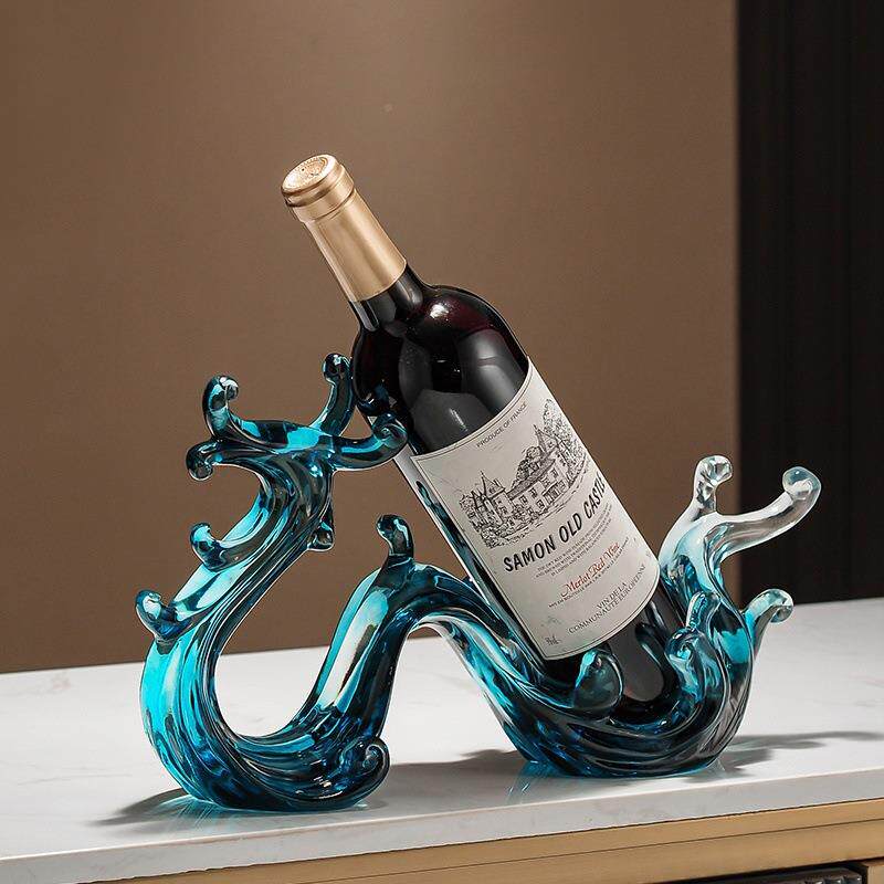 风生水起龙红酒奢架摆件轻档创意客厅酒柜10050808电视办公高室装