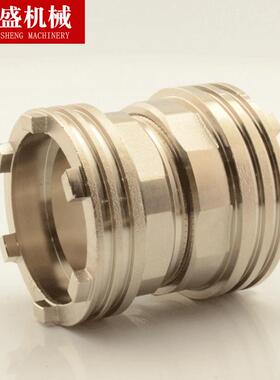 铜嵌件PPR铜件32-63带六-角内外牙铜嵌件58-5嵌9铜镶LIV件铜配