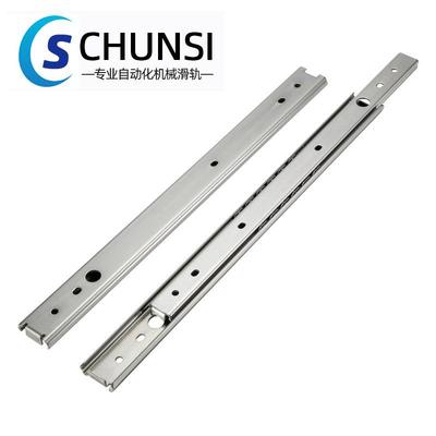 现货供应SSRY27二节不锈钢线性滑轨27宽二节不锈钢滑轨IDA73