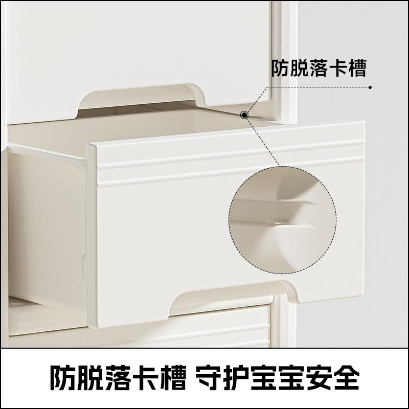 思麦儿童玩具收纳柜落地宝宝整理儿多层置WZS物架家用婴品喂养澳