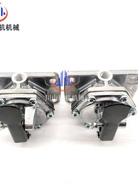 挖掘机QEH配件PC40450-7-0手泵6D125发动油机输油泵手压泵手油8泵