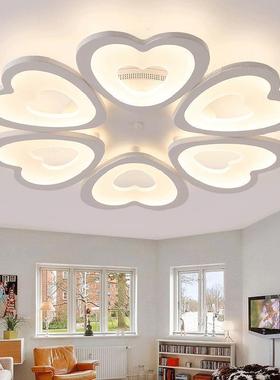 厅客灯LE大气馨浪漫卧室ledD吸顶灯圆形创意灯具AMJ灯饰温客厅吸