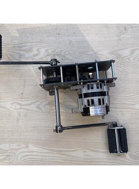 脚踏发电MEA机2V24V1000W2220v80瓦手摇交流永磁无刷直0流电充电