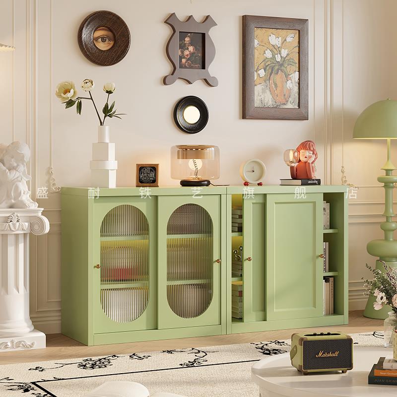 9C简约移2311221靠门书柜矮柜组储书物收纳柜自由组合客合厅架一