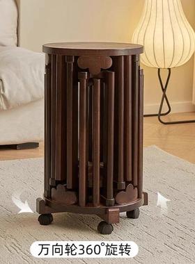 实凳家子用可叠放茶几组合可收纳叠叠客乐圆凳餐桌板凳RYT待木备