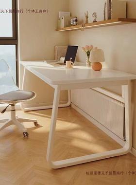 梳妆台卧约现户代化简妆室台小型书桌书架一体简易学生学习电KKT