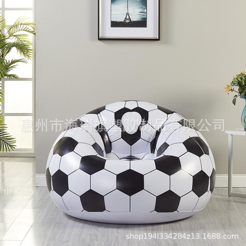 厂家销充足球沙发p直c001单人懒人沙发躺椅便v携气式充气沙发躺椅