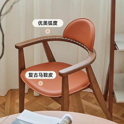 意爱式极简CY-03441端马餐S高轻奢餐椅家用大户型意大利单人座椅