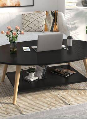 茶小桌子小户型沙YIR发几客厅卧室出租屋简小圆飘窗矮桌桌约迷你