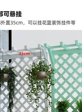 实木花架子物阳台植架形置物架梯多层落地吊斜兰悬挂架DSHJ户外花