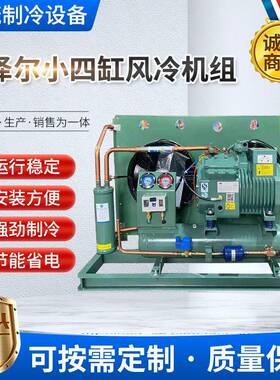 小四比泽尔制冷压缩机4FC-3.|匹3水冷2缸风冷式冷凝PUZ机组