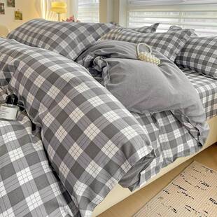 AAL904823磨类套四清件套小新加厚毛亲肤被套水洗棉床单学生宿舍