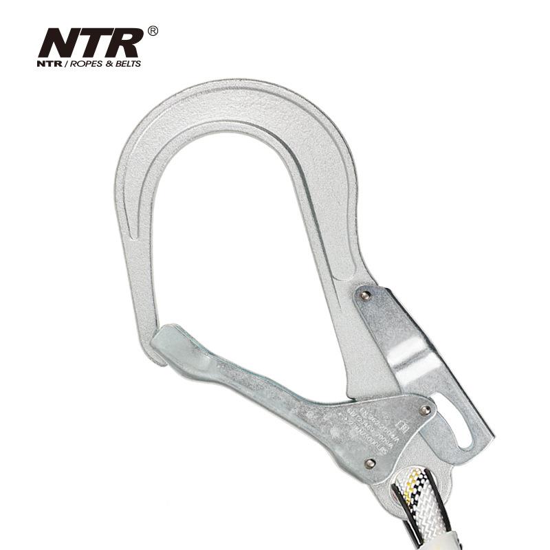 NTR耐LUX特KB02冲器-缓Y-绳双绳缓冲尔轻型大挂安全绳钩双绳挽索