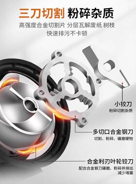 污泵家切割式用抽粪泵220FPPV化粪池沼气池泥浆水泵扬程排污抽水