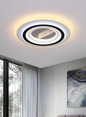 家居照代明大气方形客厅卧灯吸顶灯现5轻奢亚克力202750新款家用