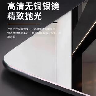 轻奢感穿衣AKS镜全身落地家室用女生卧挂墙红网服店装试衣大镜子