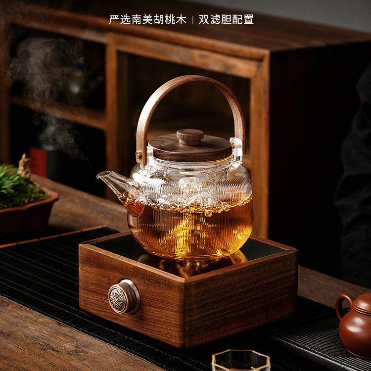 电陶炉煮茶茶壶玻璃茶具套装家用泡茶壶小型水壶煮茶器煮茶炉泡茶,节庆用品/礼品,新娘配件,淘宝优惠券,粉丝福利购,淘宝优惠卷