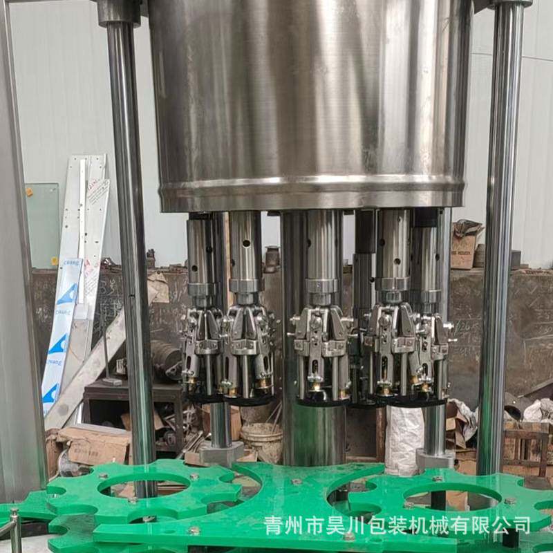 全自动保健品酒瓶子螺纹封盖机工厂台式铝盖金属盖螺纹旋盖封口机