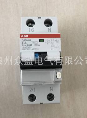 2C255180R12041;10R23461/ABBS漏电断路器DS201C8938520A30