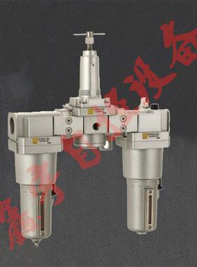 16压力气418接口联D251寸气动二件油水分N离器空过滤组合